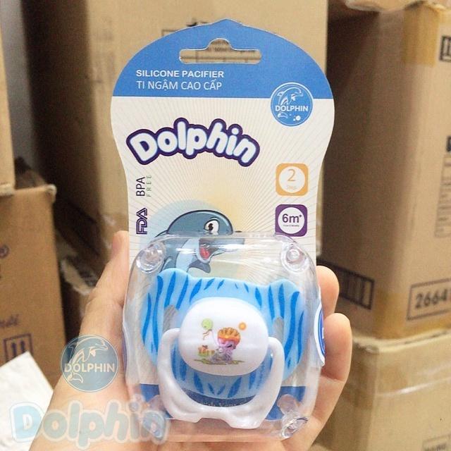 Núm ti giả/ ti ngậm cao cấp Dolphin dành cho bé - DP026A