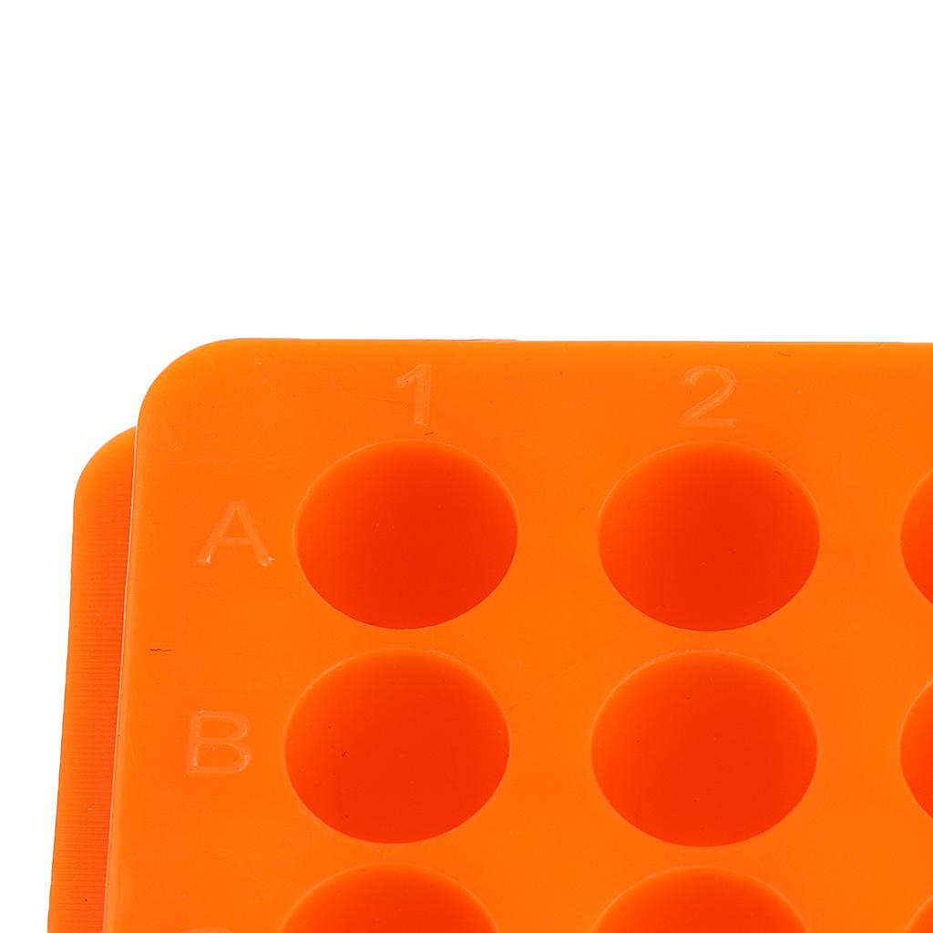 Lab Test Centrifuge Tube Rack 60Holes Different Size for 0.5ml 1.5ml 2ml 5ml