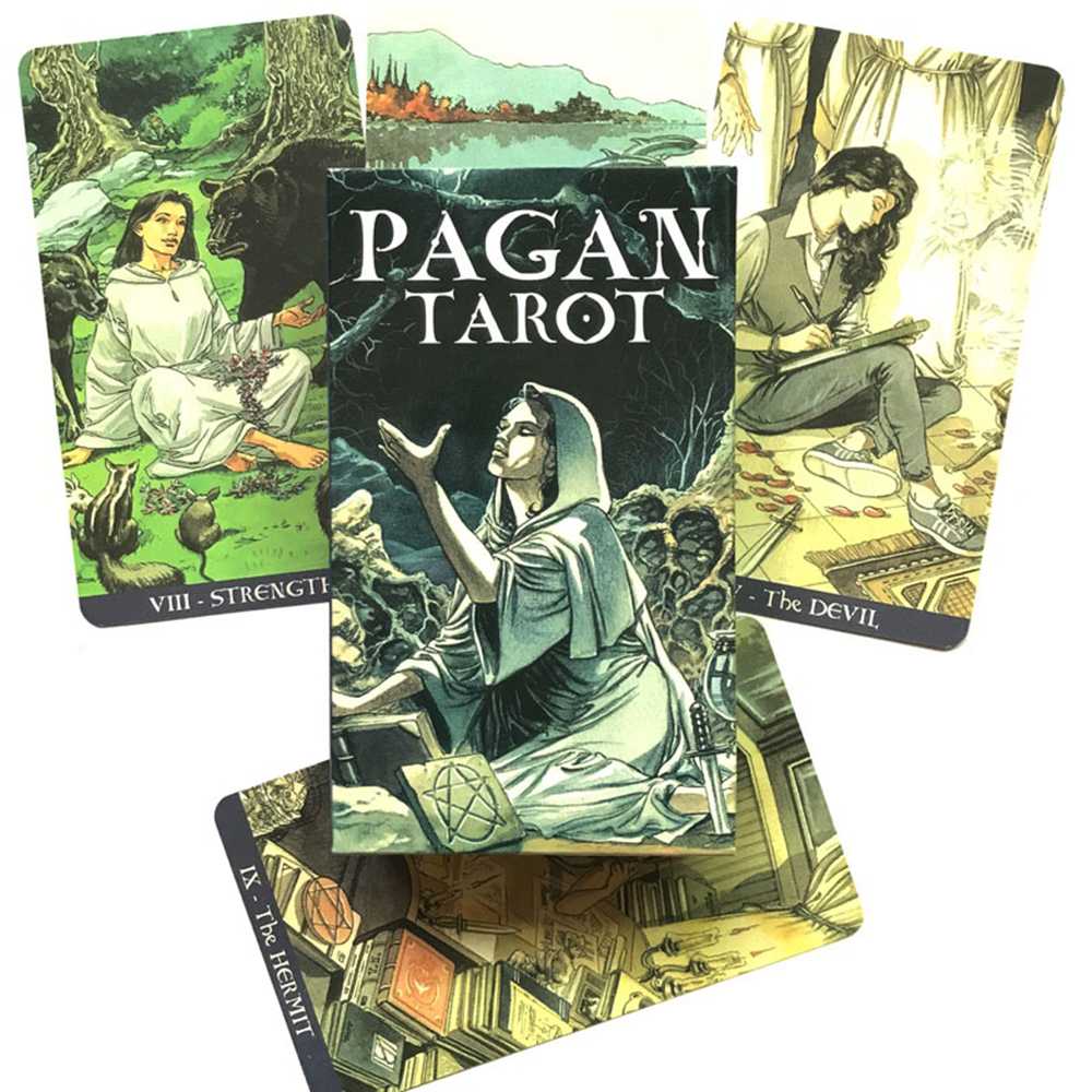 Bài Tarot Pagan Tarot Tặng Đá Thanh Tẩy