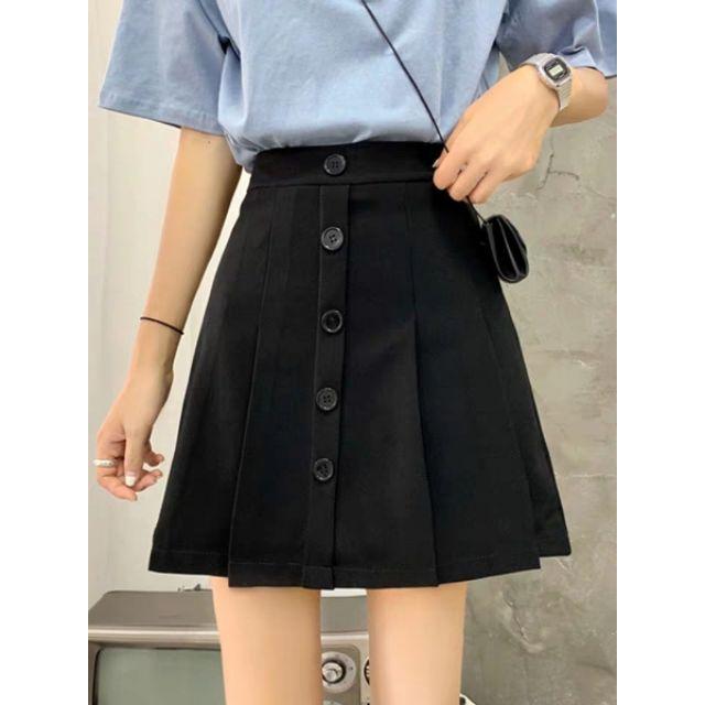 Chân váy xếp ly có quần trong C001