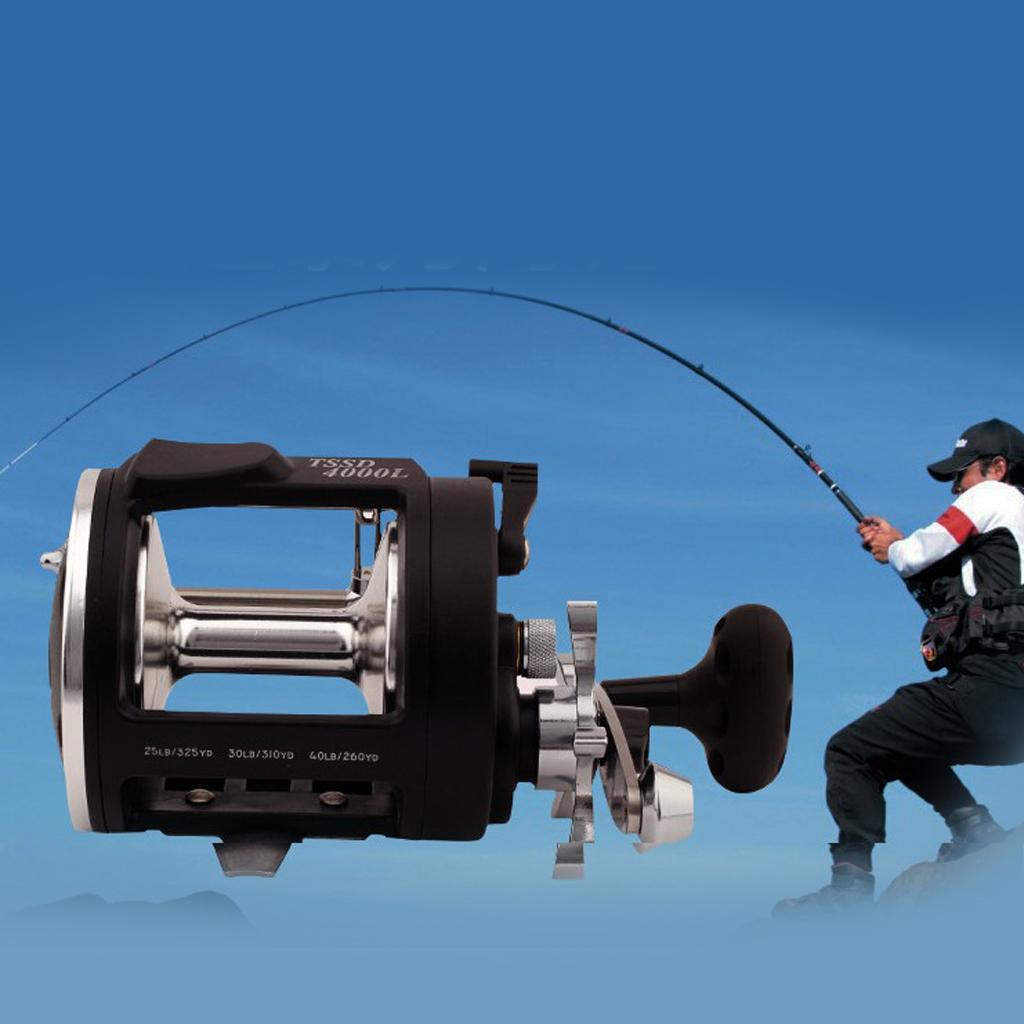 3+1 BB Fishing Reel Baitcasting Reel Saltwater Trolling