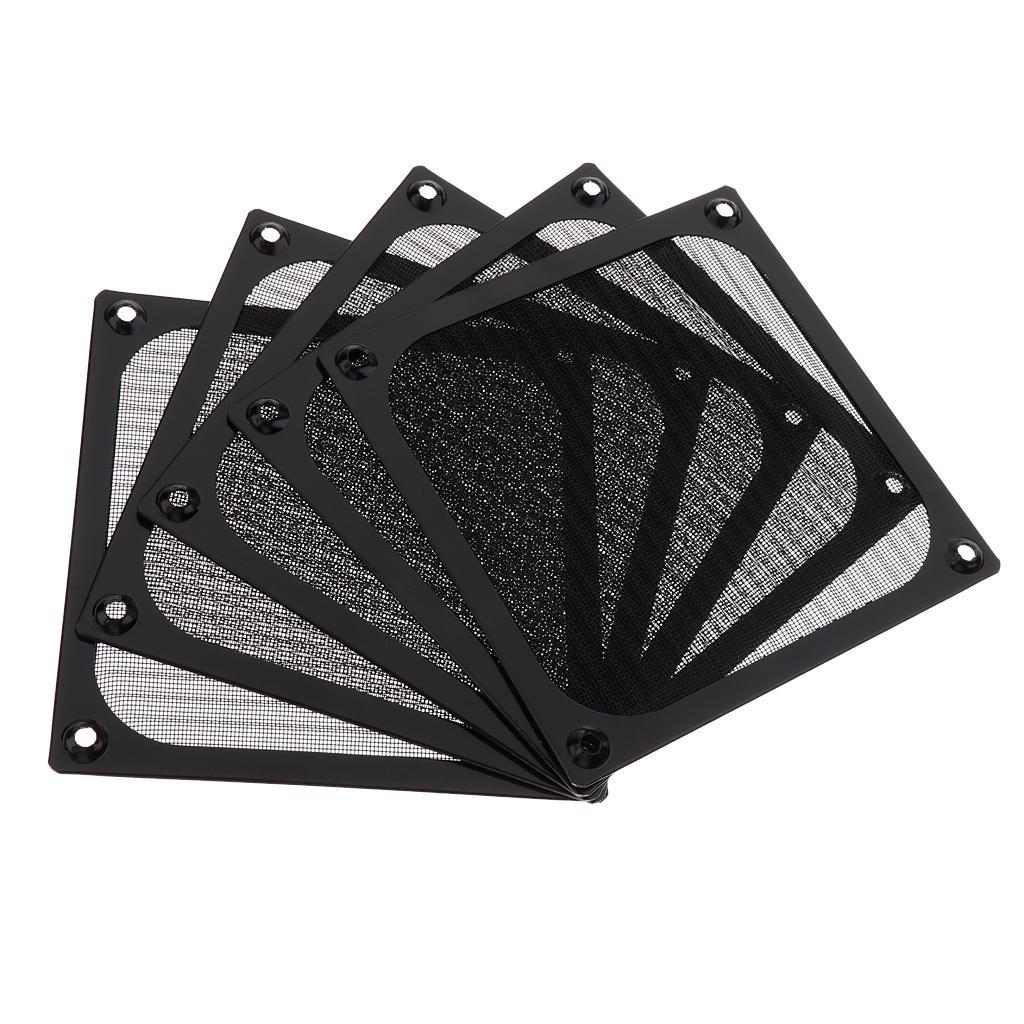 10 Pack 120mm Dustproof Case Fan Dust Filter Guard Grill Protector Cover PC