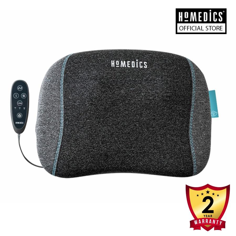 Gối massage Shiatsu TruHeat công nghệ GEL pin sạc Homedics TH-SPTF2000 - Dùng được trên ô tô