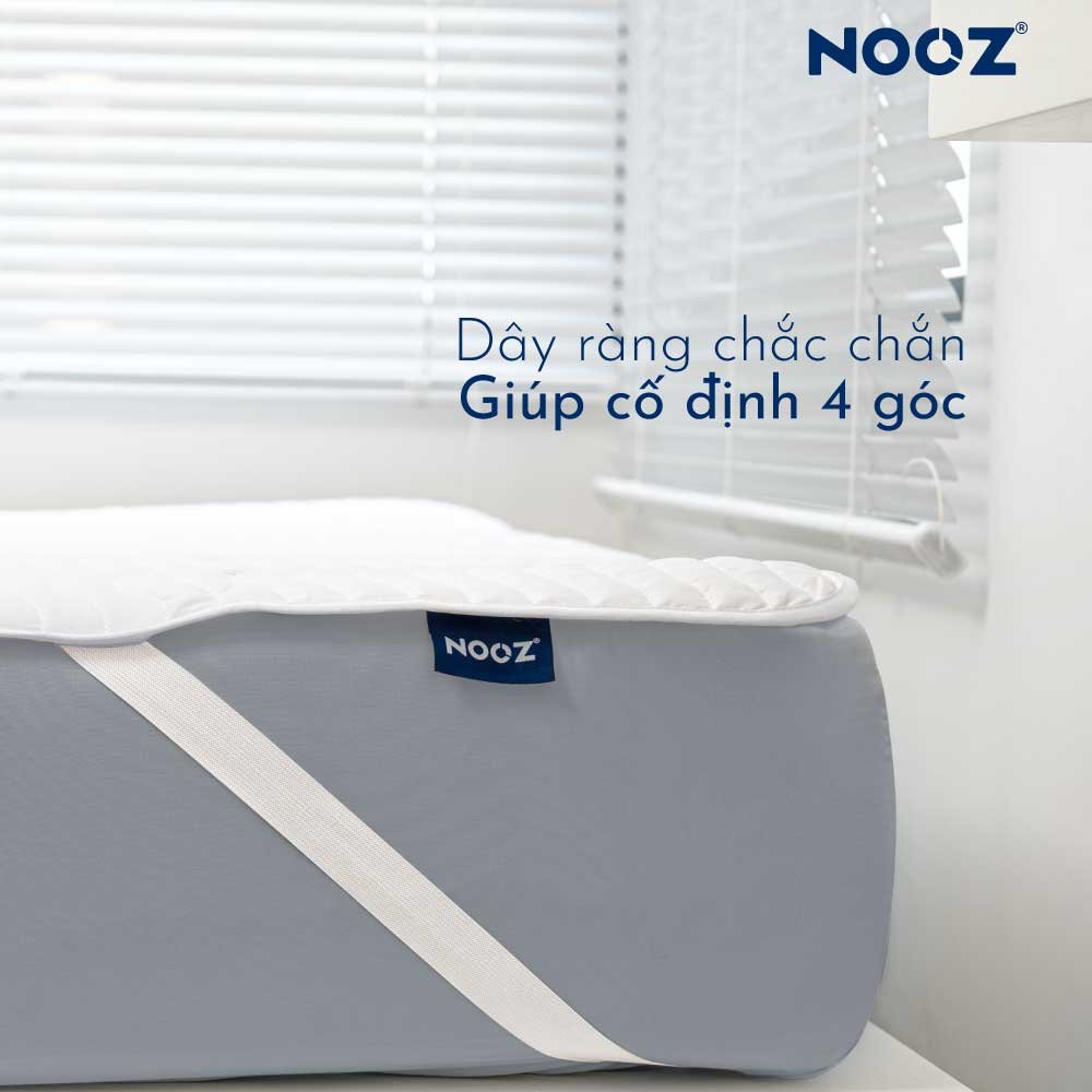 Tấm Lót Bảo Vệ Nệm (Mattress Protector) NOOZ Home Goods Chống Thấm Tuyệt Đối Bề Mặt Kháng Khuẩn Không Gây Kích Ứng Da