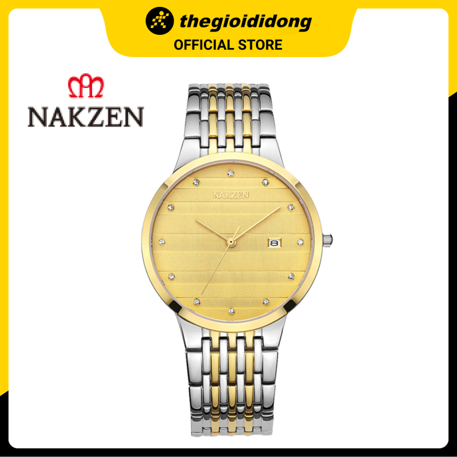 Đồng hồ Nam Nakzen SS4036GDD-3 - Hàng chính hãng