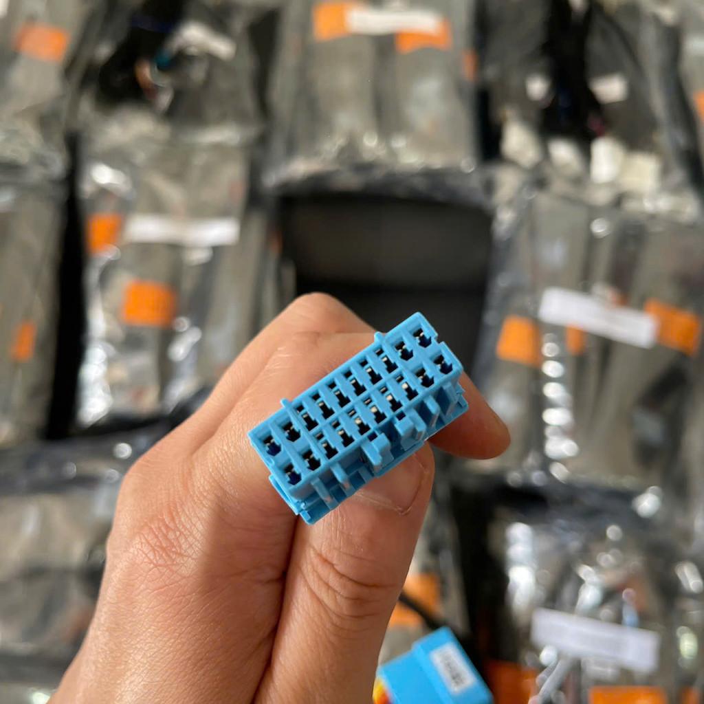 DÂY CẮM AMPLY/DSP, KẾT NỐI ĐẦU NGUYÊN BẢN CHO XE Ô TÔ WULING HỒNG QUANG TRUNG QUỐC, CHUẨN PLUG AND PLAY ĐỘ LOA DỄ DÀNG.