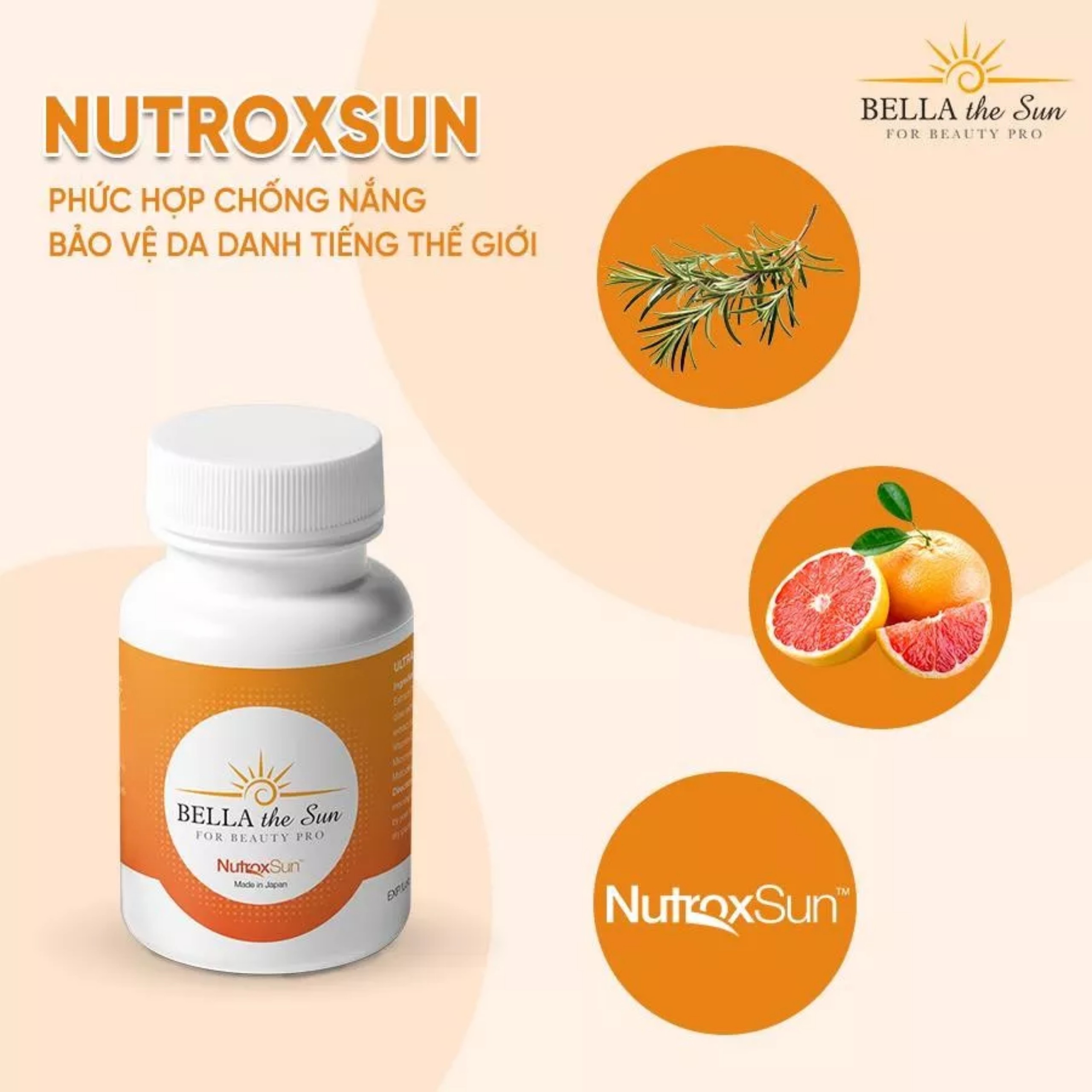 Bộ đôi ngừa sạm nám trắng da BIHAKU PREMIUM COLLAGEN hộp 30v và BELLA THE SUN hộp 30v chống lão hóa mờ đốm sắc tố, căng da dưỡng ẩm, chống nắng nội sinh