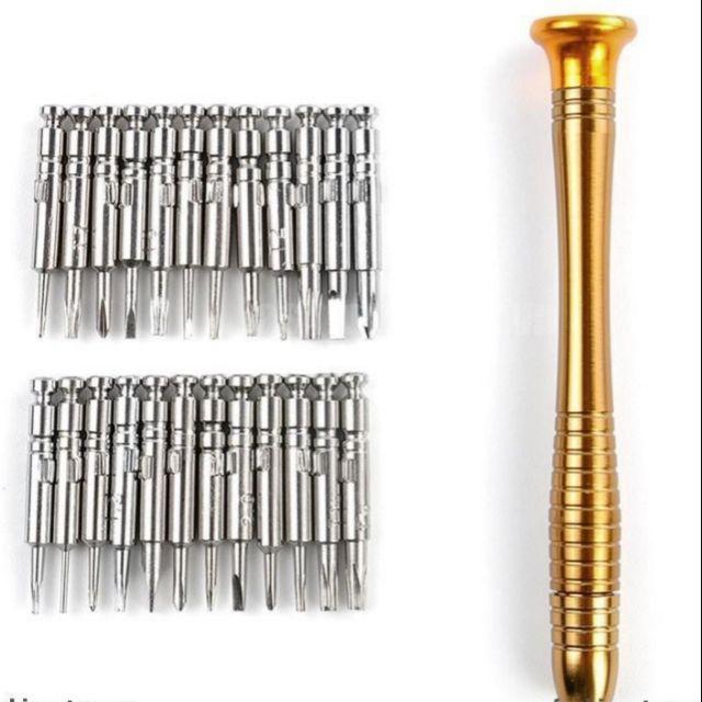 Bộ tua vít 25 in 1 bỏ túi chuyên dụng.