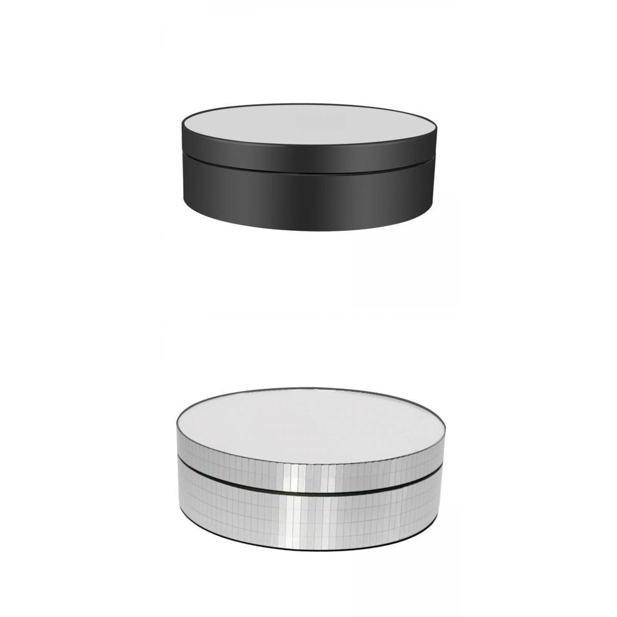 2Pcs Electric 360 Degree Rotating Display Stand for Shop Display Turntable