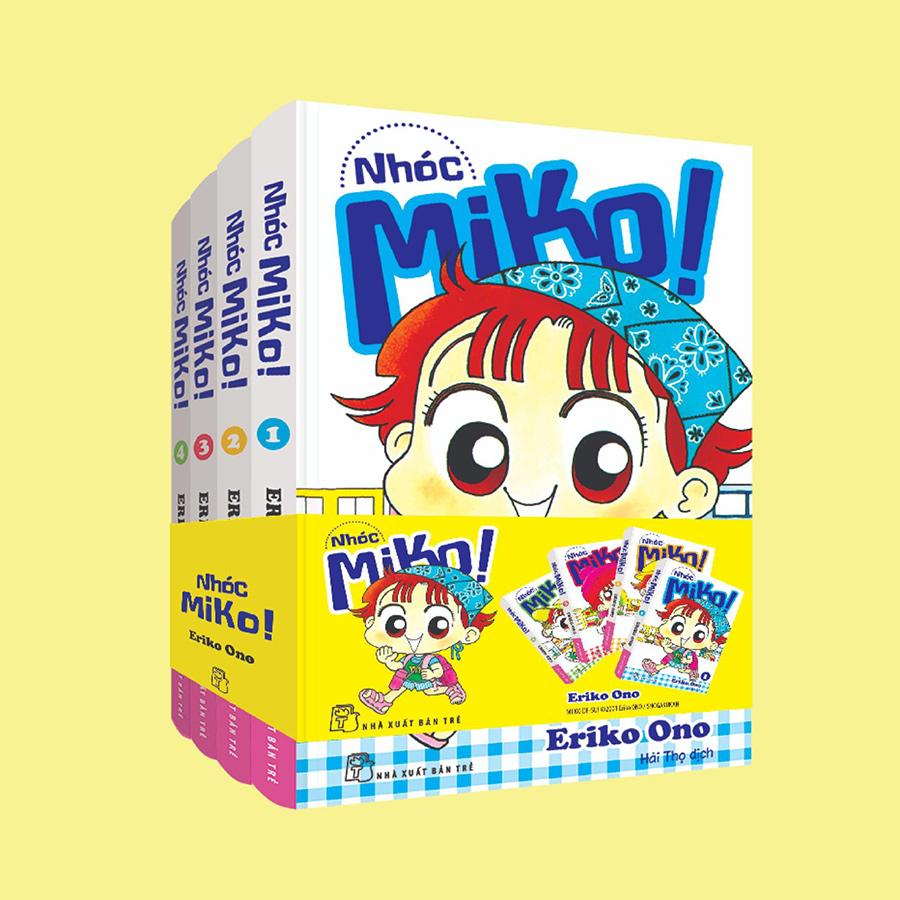 Combo 4 Tập Nhóc Miko – Những Câu Chuyện Đầu Tiên Về Nhóc Miko