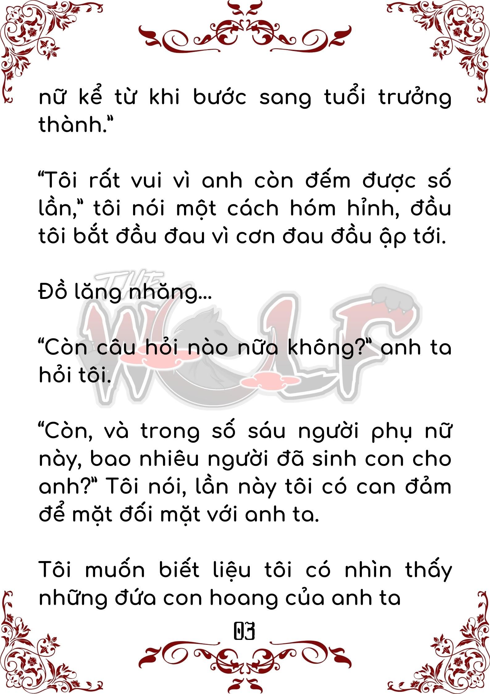 Bầy Sói Giữa Danes Chapter 17 - Next Chapter 18