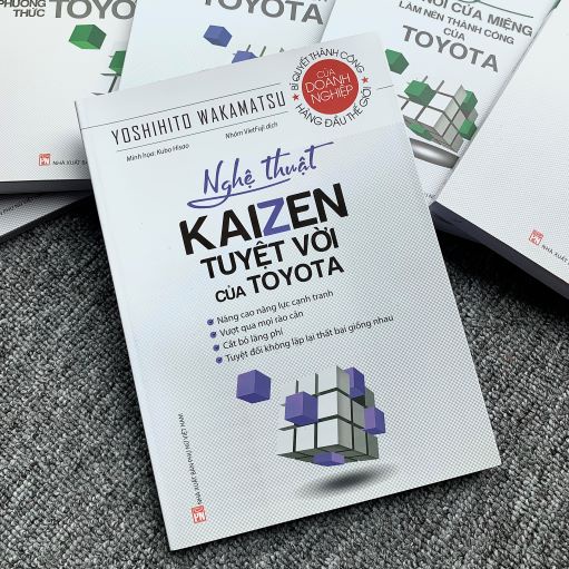 Sách - Nghệ thuật KAIZEN tuyệt vời TOYOTA