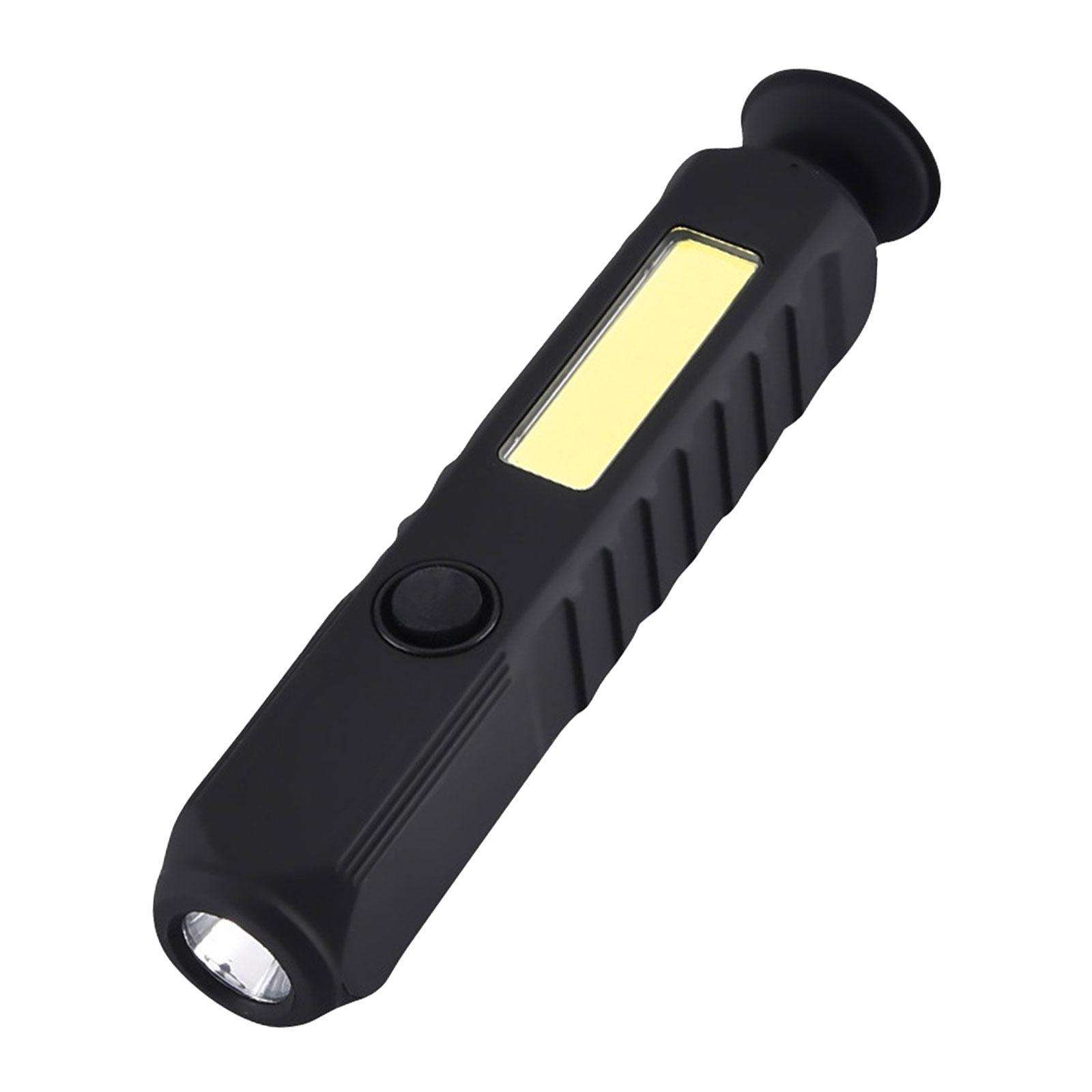 Work Light USB Rechargeable Compact Flashlight for Garage Hiking Backpacking