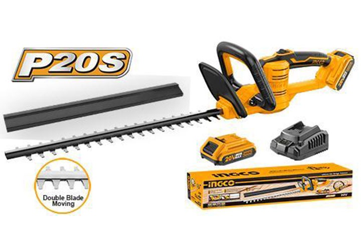 [CHÍNH HÃNG] Máy cắt hàng rào dùng pin 20V CHTLI20461 INGCO