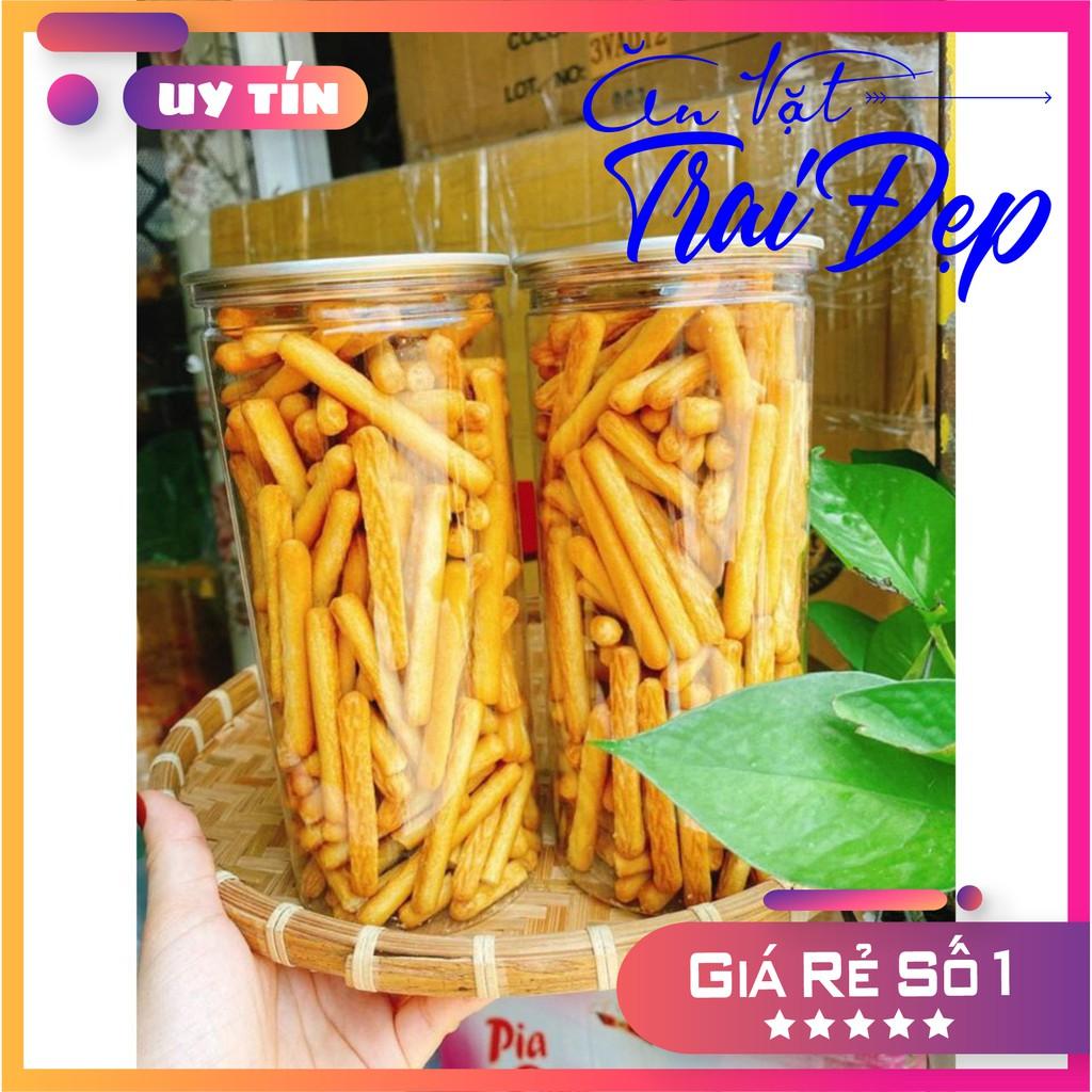 Bánh Quy Đũa hủ Pet 250g - Trai Đẹp Snack