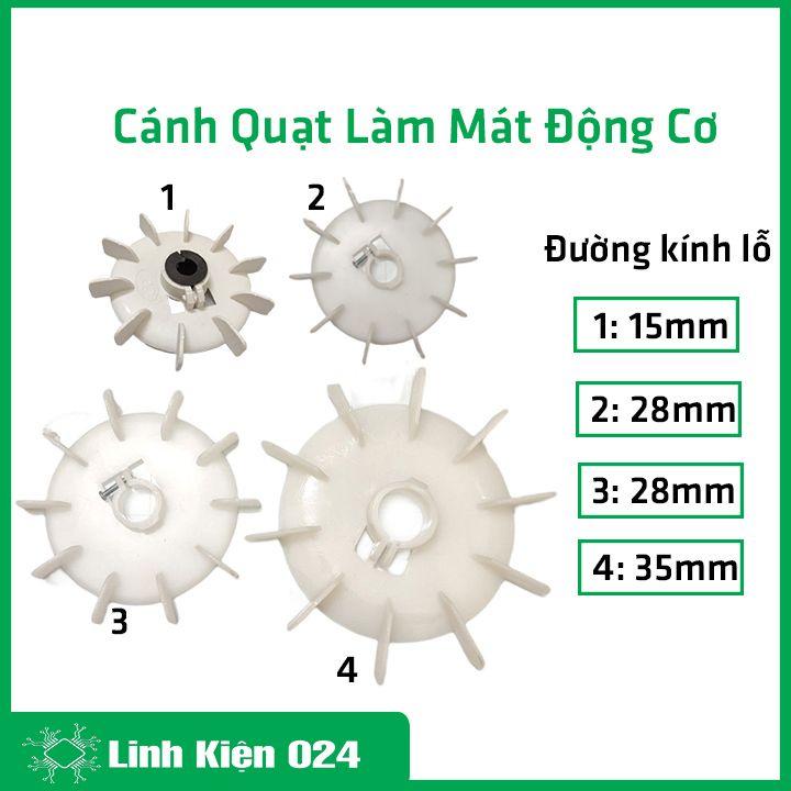 Cánh quạt làm mát động cơ nhiều kích thước