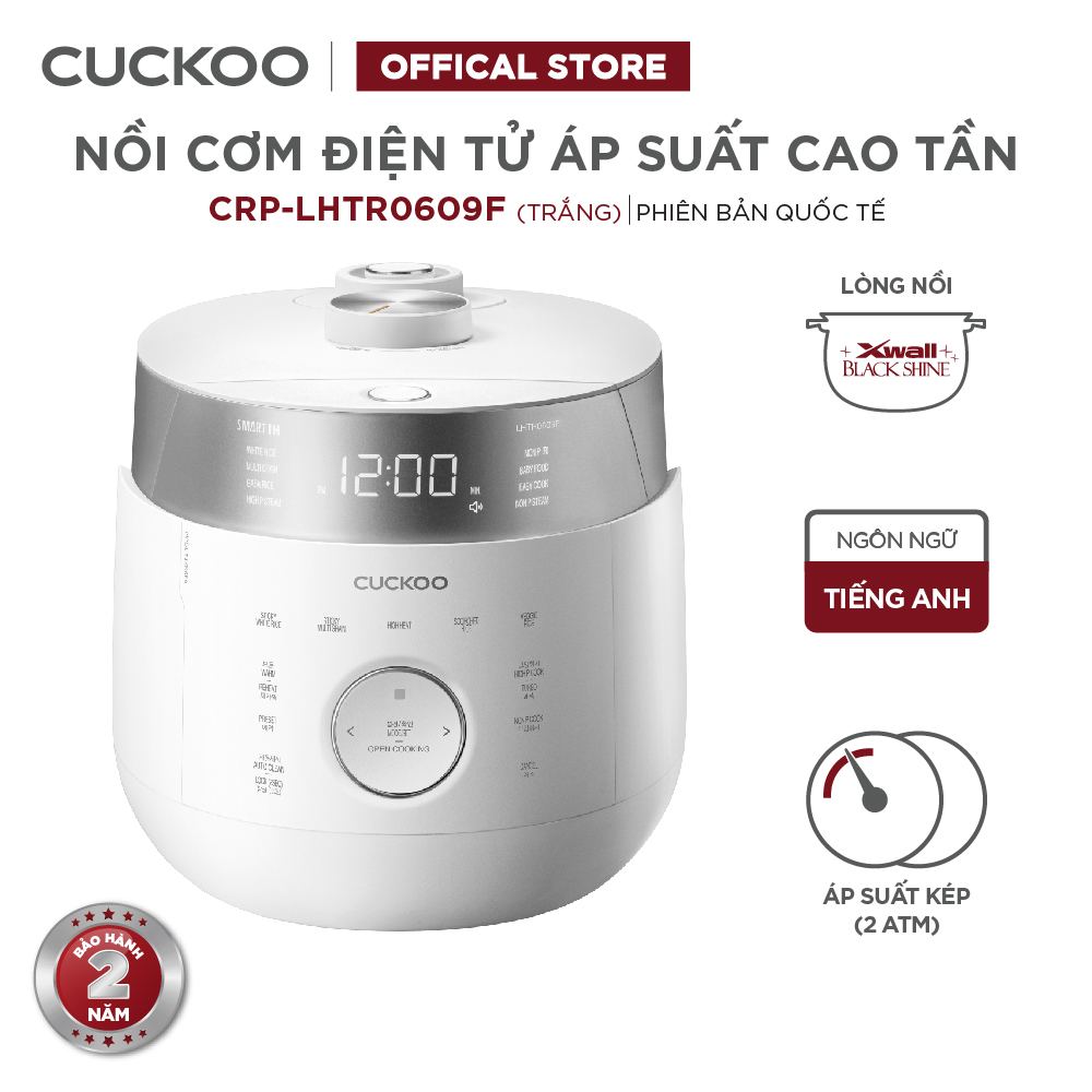 Nồi cơm điện LHTR-0609F 1.08l - Hàn quốc - Hàng chính hãng