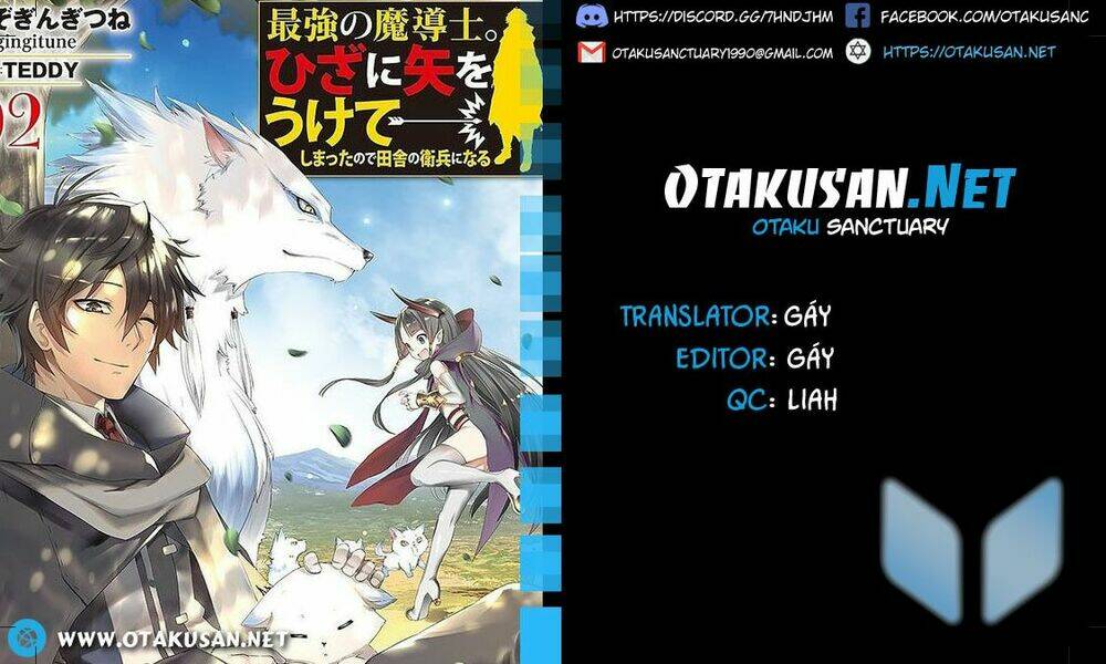 tôi đã từng là một pháp sư bá đạo cho đến khi ăn phải mũi tên vào đầu gối và trở thành một người bảo chapter 1.2 1