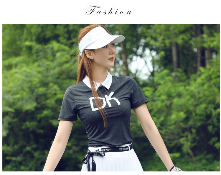 Fullset golf nữ DKGOLF D-SN22472 - D-KN23127 - Dáng váy xòe, xếp ly cho những cô nàng bánh bèo mê thể thao