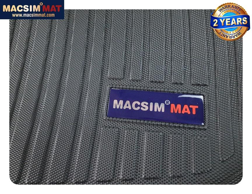Thảm lót cốp Mercedes C 2008-2013 nhãn hiệu Macsim chất liệu TPV cao cấp màu đen