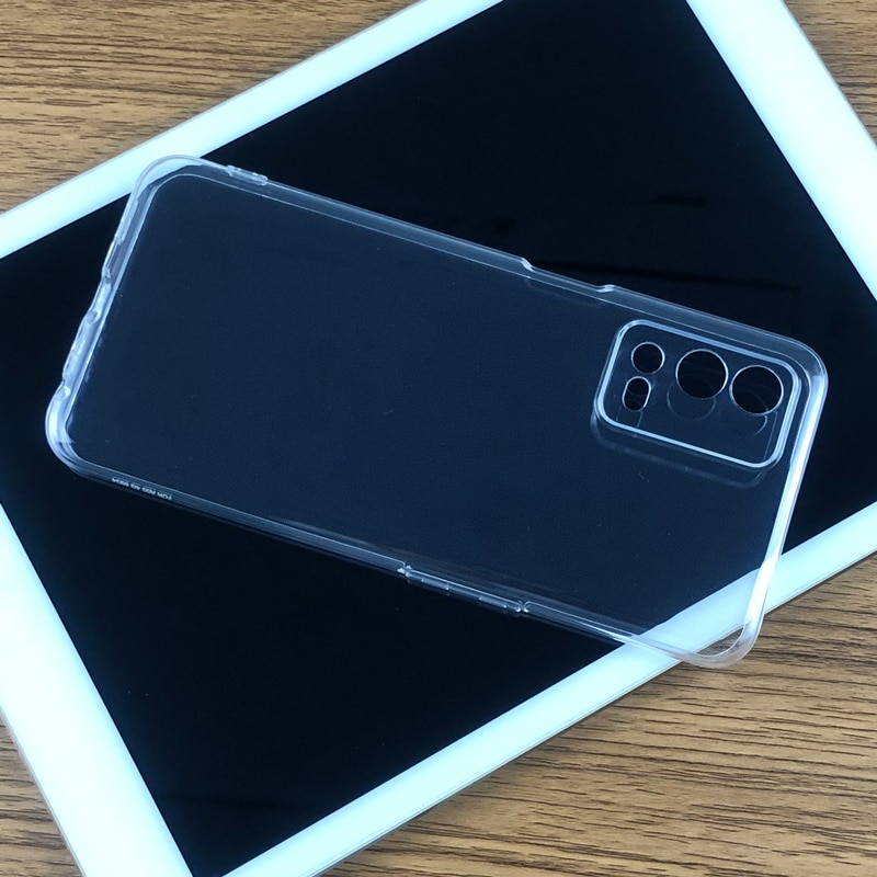 Ốp lưng silicon dẻo cho Oppo A55 4G hiệu Ultra Thin trong suốt mỏng 0.6mm độ trong tuyệt đối chống trầy xước - Hàng nhập khẩu