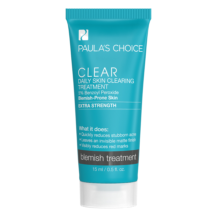 Dung Dịch hỗ trợ điều trị Và Ngăn Ngừa Mụn Chuyên Sâu Paula's Choice Clear Extra Strength Daily Skin Clearing Treatment With 5% Benzoyl Peroxide (15ml)