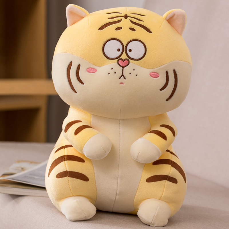 Gấu Bông Con Hổ Ngồi, Cọp Ngồi Chibi Siêu Dễ Thương Đáng Yêu (30cm) Vải Miniso Mềm Mại Êm Ái, Hàng Cao Cấp Loại 1, An Toàn Cho Trẻ Nhỏ