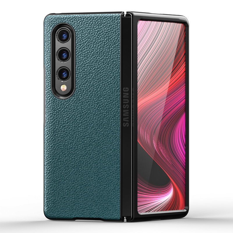 Ốp Lưng Da dành cho Samsung Galaxy Z Fold 3, Z Fold 4 siêu bền đẹp
