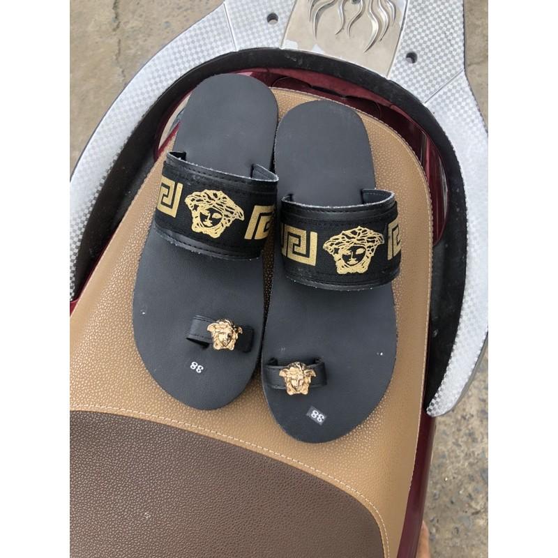 sandal đồng nai dép sỏ ngón nam nữ ,đế đen quai đen có hoa văn size từ 34 nữ đến 42 nam size khác ib chọn thêm