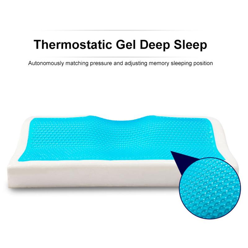 Gối ngủ Gel mát lạnh, gối ngủ điều hòa Orthopedic Pillow Comfortable Household Bedding