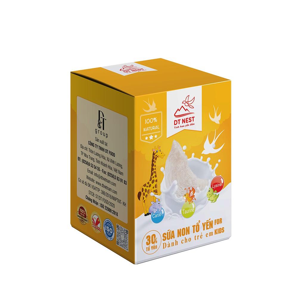 06 Lon Sữa Non Tổ Yến chưng cho trẻ em DTnest