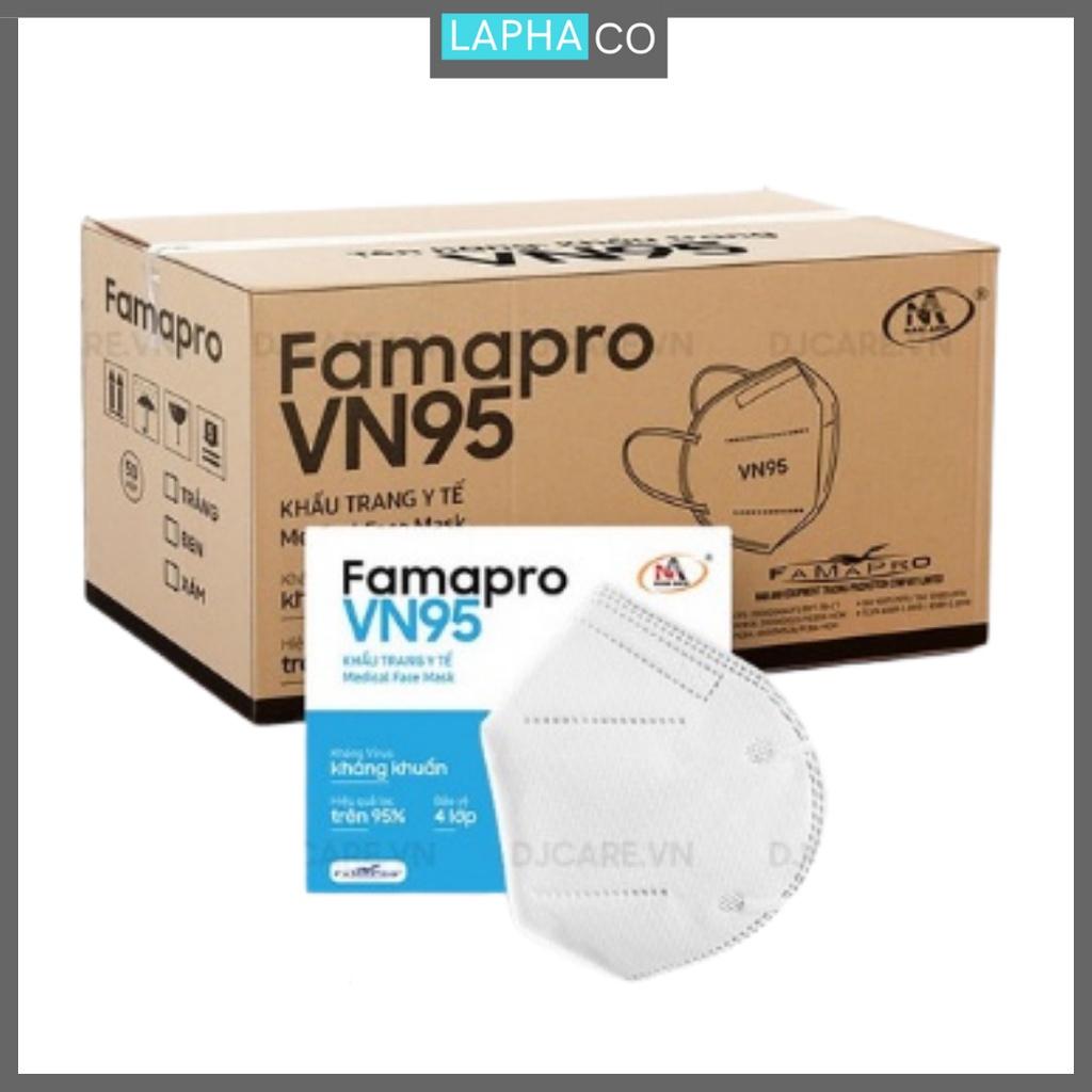 Khẩu trang y tế kháng khuẩn 4 lớp Famapro VN95