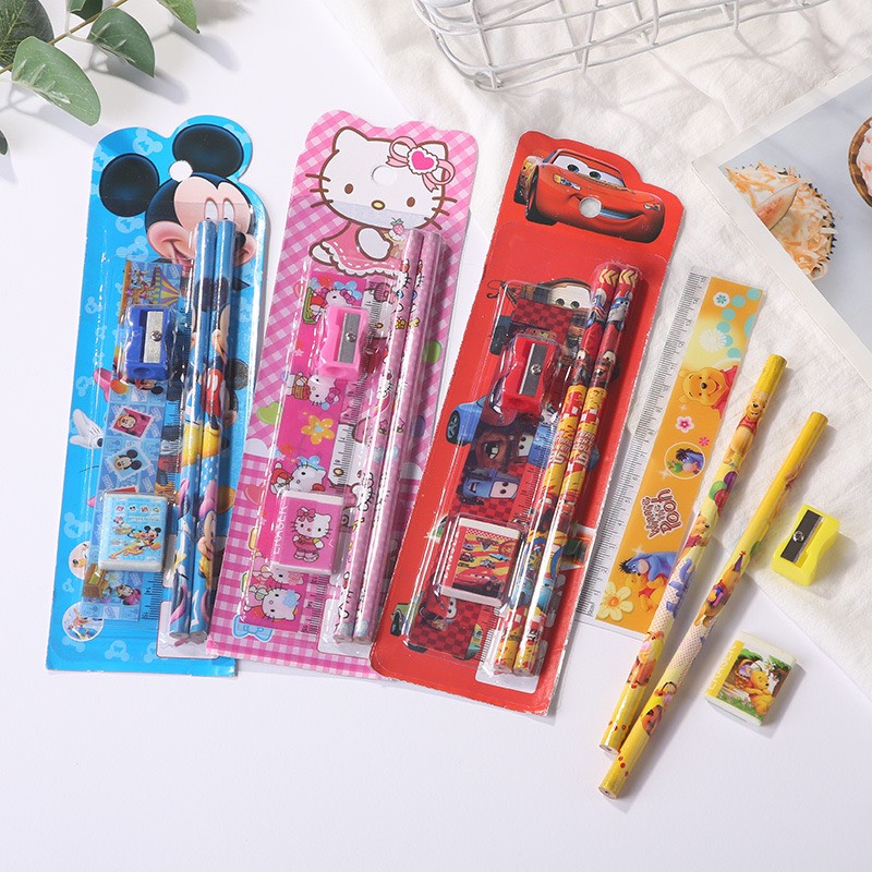 Bộ combo học tập siêu xinh lung linh , đồ dùng học tập cho bé