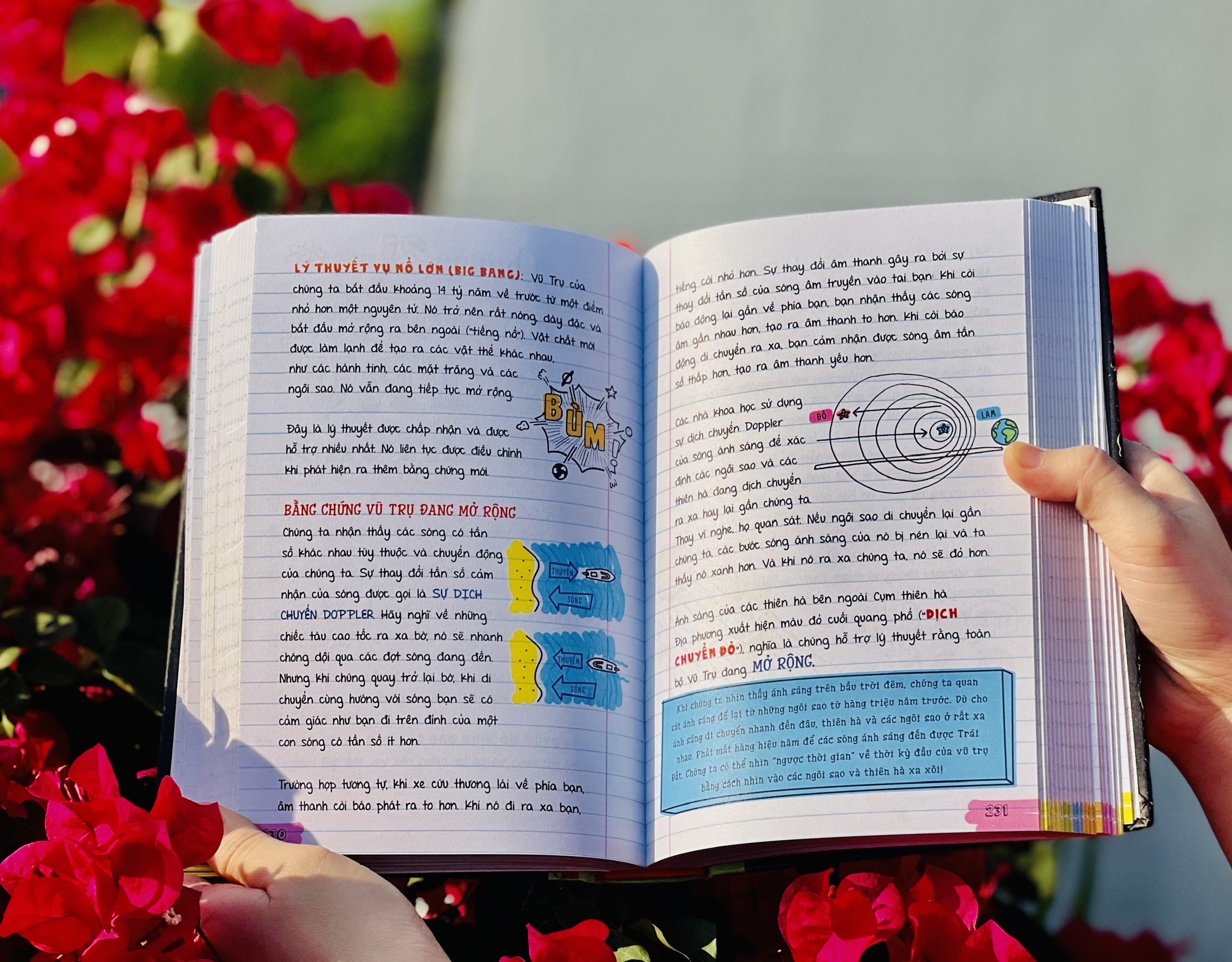 Sách Sổ Tay Khoa Học - Tổng Hợp Kiến Thức Khoa Học Từ Lớp 4 Đến Lớp 9 - Á Châu Books, Bìa Cứng, In Màu