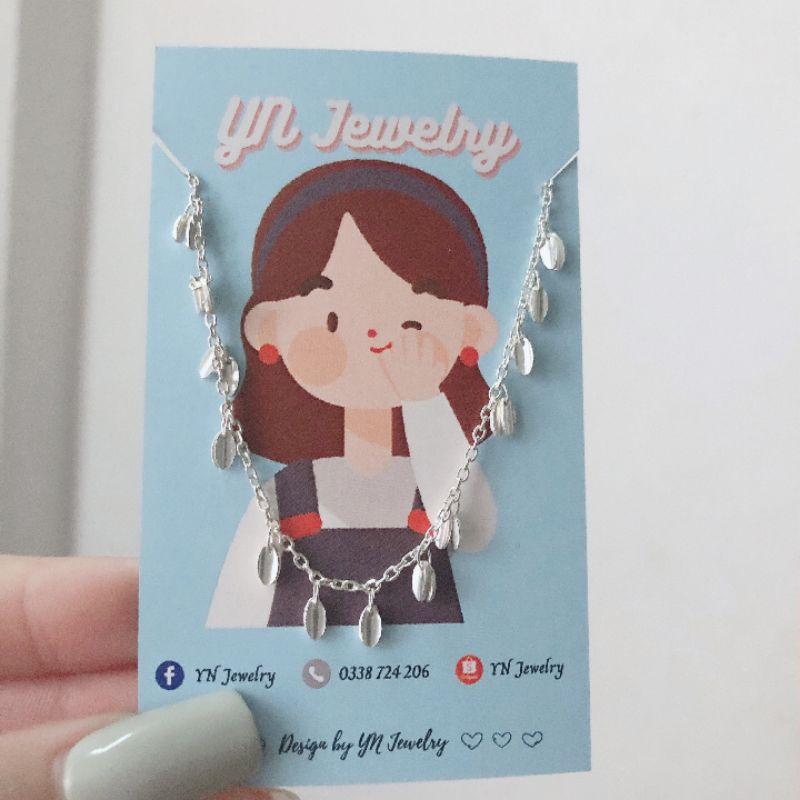 Lắc tay, chân bạc Ý cao cấp  YN JEWELRY SL