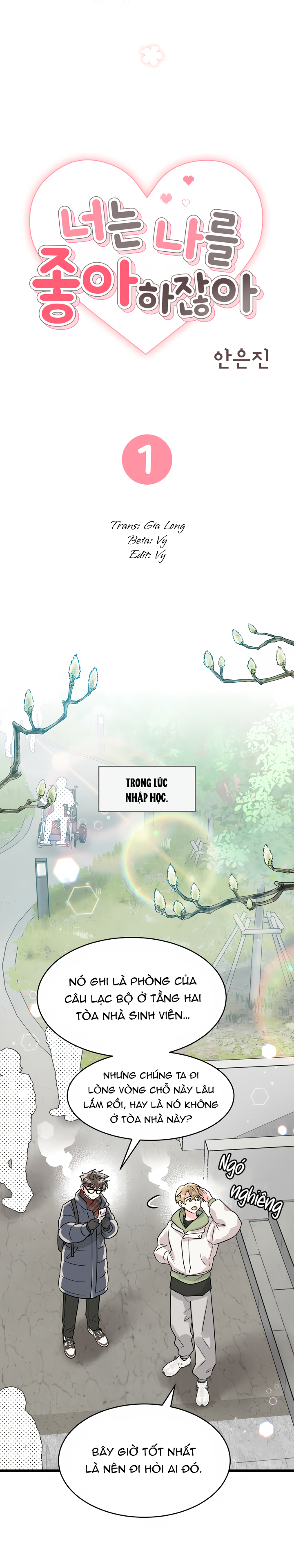 cậu thích tôi mà chapter 1 8
