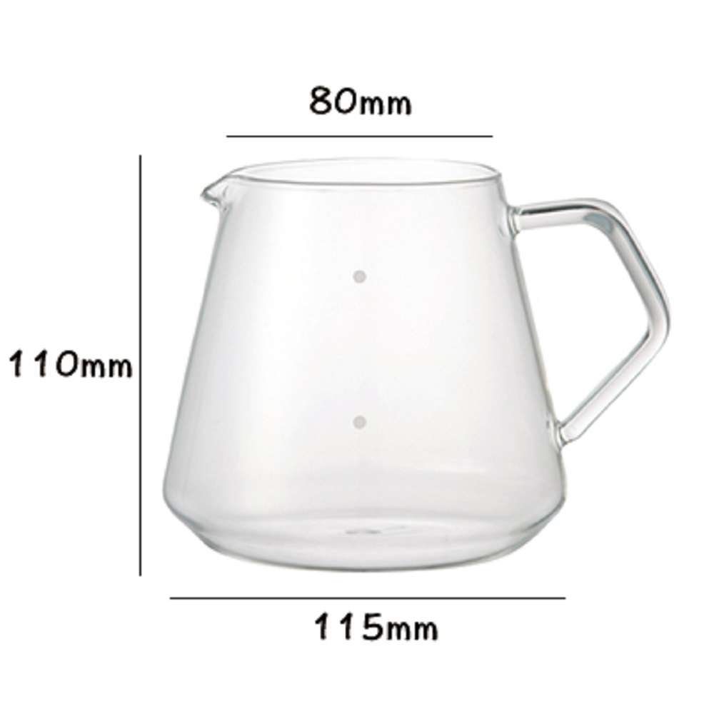 BÌNH ĐỰNG CÀ PHÊ KINTO V60 COFFEE SERVER SCS-S02-600ML(2-4 LY)