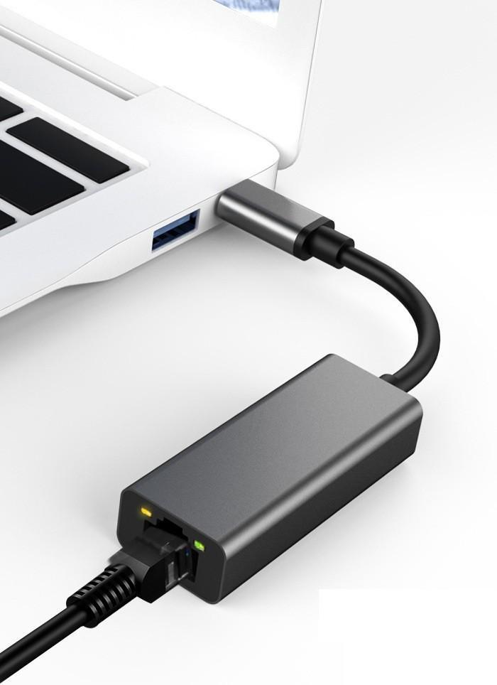 Cáp USB Type-C kết nối mạng cho Điện thoại, Máy tính tốc độ cao
