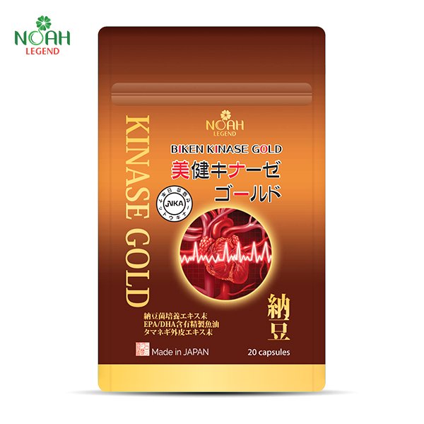 Viên uống phòng ngừa và hỗ trợ điều trị đột quỵ Nhật Bản Biken Kinase Gold