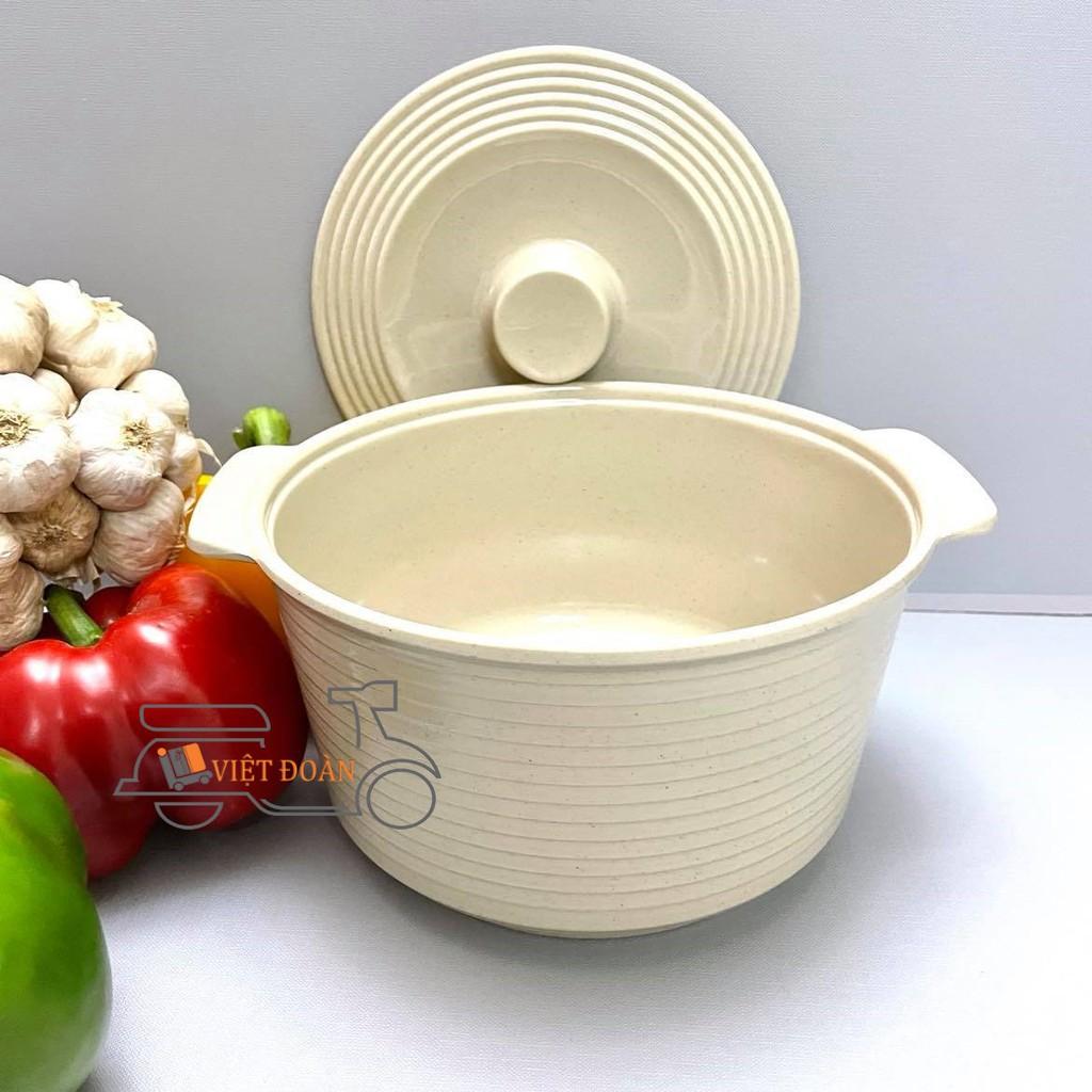 THỐ MELAMINE CAO CẤP THAILAND - TÔ BÁT THỐ ĐỰNG CƠM CANH, đựng thực ăn chín có NẮP ĐẬY - KHÔNG DÙNG TRỰC TIẾP TRÊN BẾP