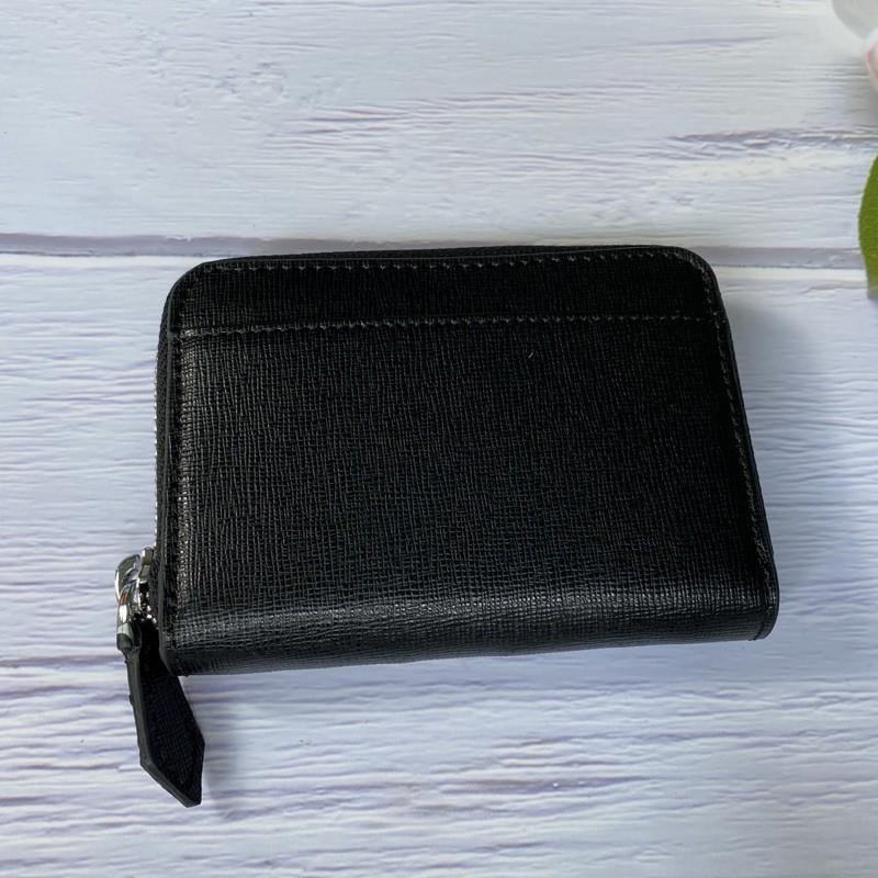 Ví da dây kéo đa năng uinex công sở,ví zip mini Olux