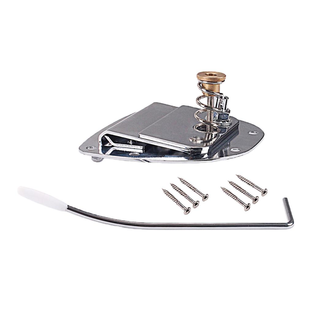 Sunnimix Đàn Guitar Tremolo Cầu Đuôi Cho Mustang/Jazz Chủ Phần Guitar