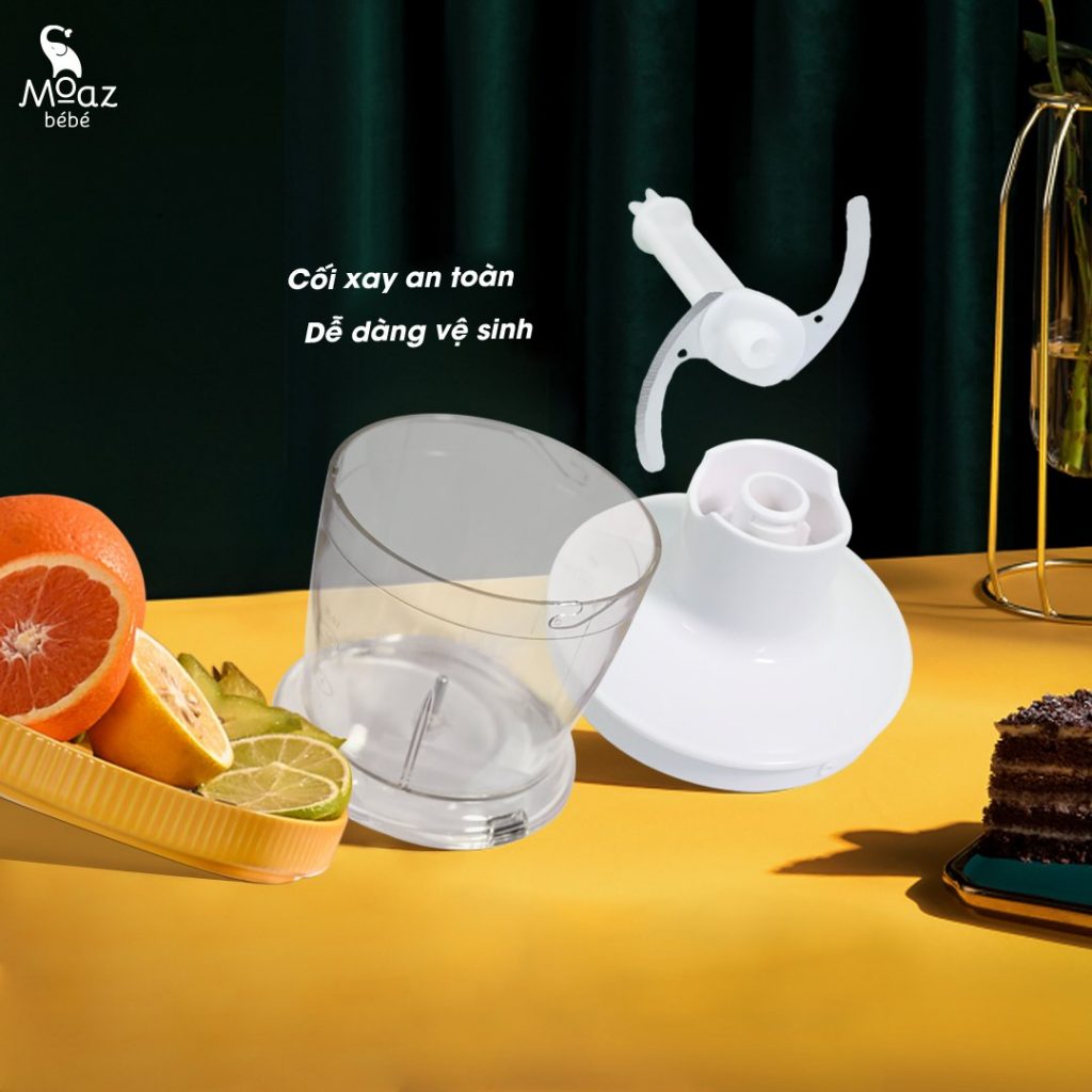 Máy Xay Cầm Tay Đa Năng Moaz Bebe MB026 - Hàng Chính Hãng