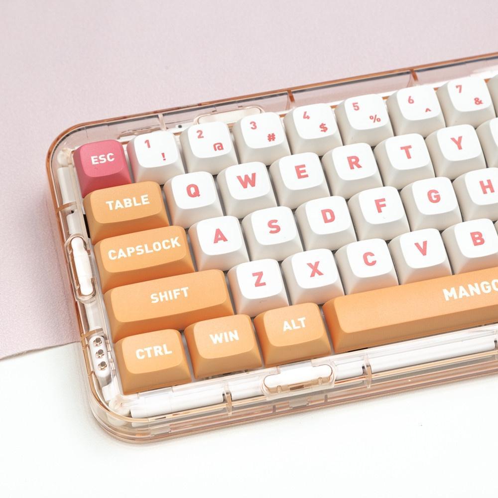 132 phím Mango Keycaps XDA Profile trái cây mùa hè Phim hoạt hình trái cây PBT DYE SUB Bàn phím cơ Keycap