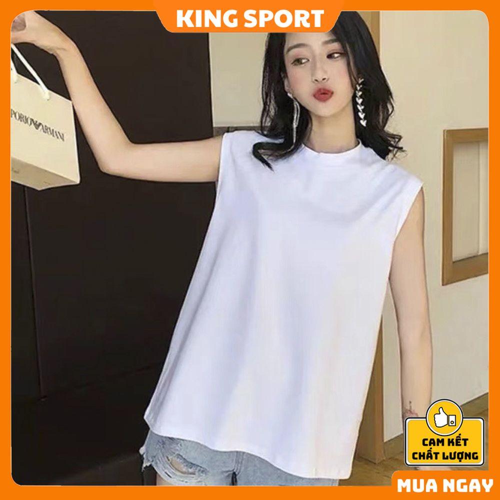 Áo tank top nữ nam ba lỗ sát nách form rộng big size unisex cotton mềm mịn thoáng mát cao cấp BIBINO