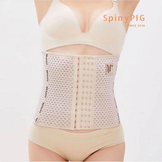 Đai gen bụng 4 xương 6 móc cài M+ cao cấp