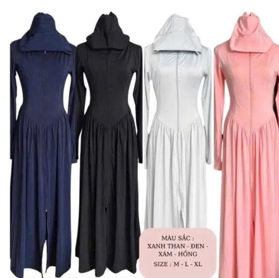 [KoSuyTu] ÁO CHỐNG NẮNG Dáng Dài, Chất Thun Băng Lạnh Co Giãn 4 Chiều - 1 Lớp 2 Lớp - Mặc Lên Là Đẹp Là Mát