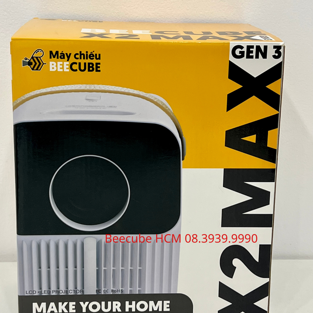 Máy Chiếu Mini BEECUBE X2 MAX GEN 3 2023 - Hàng Chính Hãng