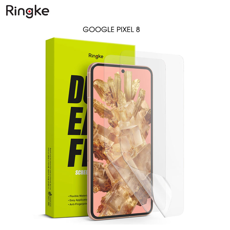 Dán full màn hình dành cho Google Pixel 8 Pro / Pixel 8 RINGKE Dual Easy Film - Hàng Chính Hãng