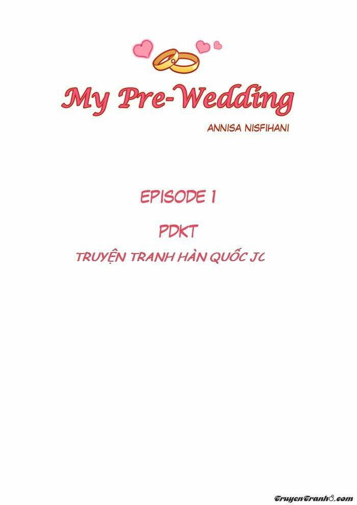 my pre-wedding chapter 1 1